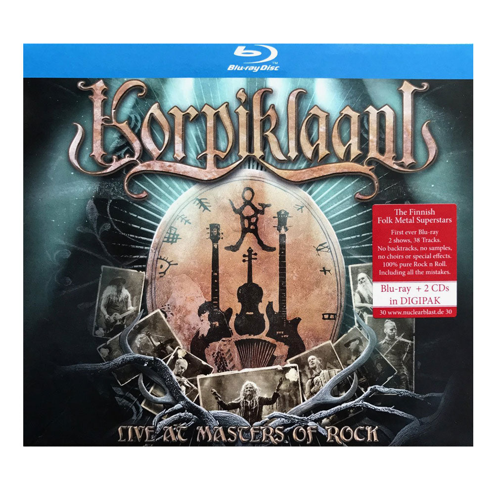 Korpiklaani - Live at Masters of Rock Blu-Ray+2CD-Digi