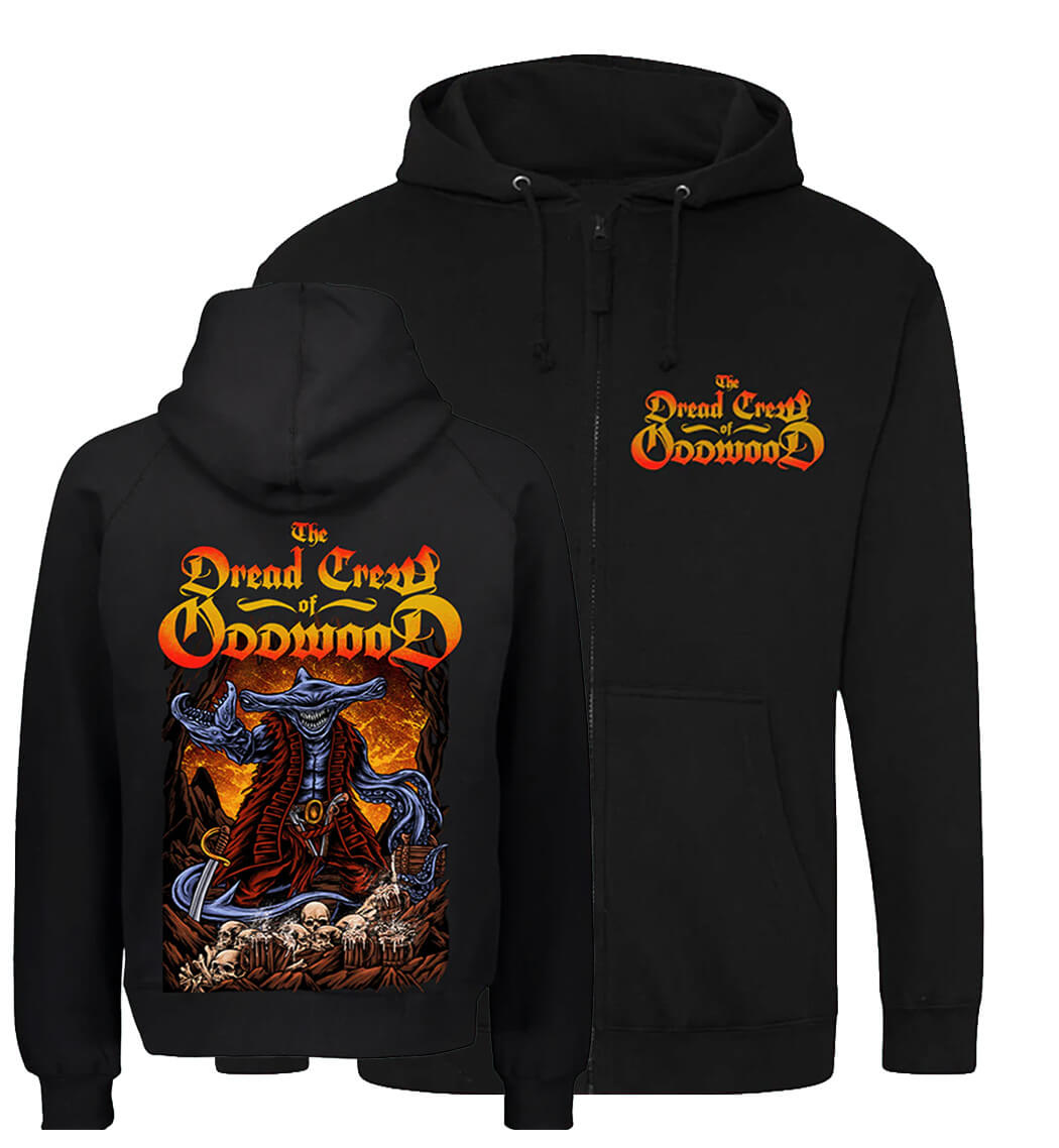 The Dread Crew of Oddwood - Hammerhead Zip-Up Hoodie