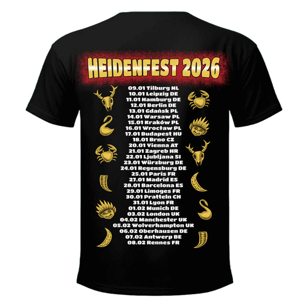 The Dread Crew of Oddwood - Paganfest 2026 Tour T-Shirt