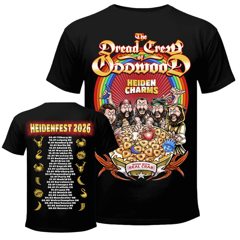 The Dread Crew of Oddwood - Paganfest 2026 Tour T-Shirt