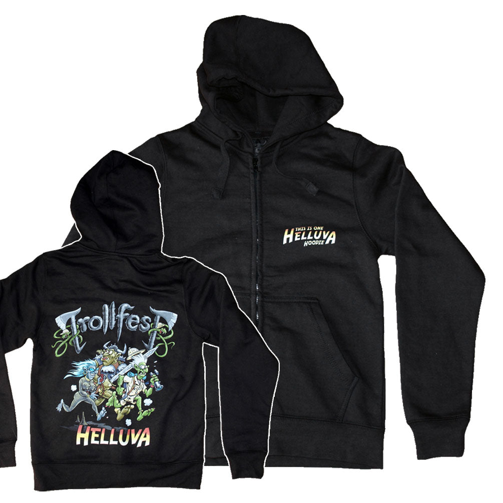 Trollfest - Helluva zipped Hoodie