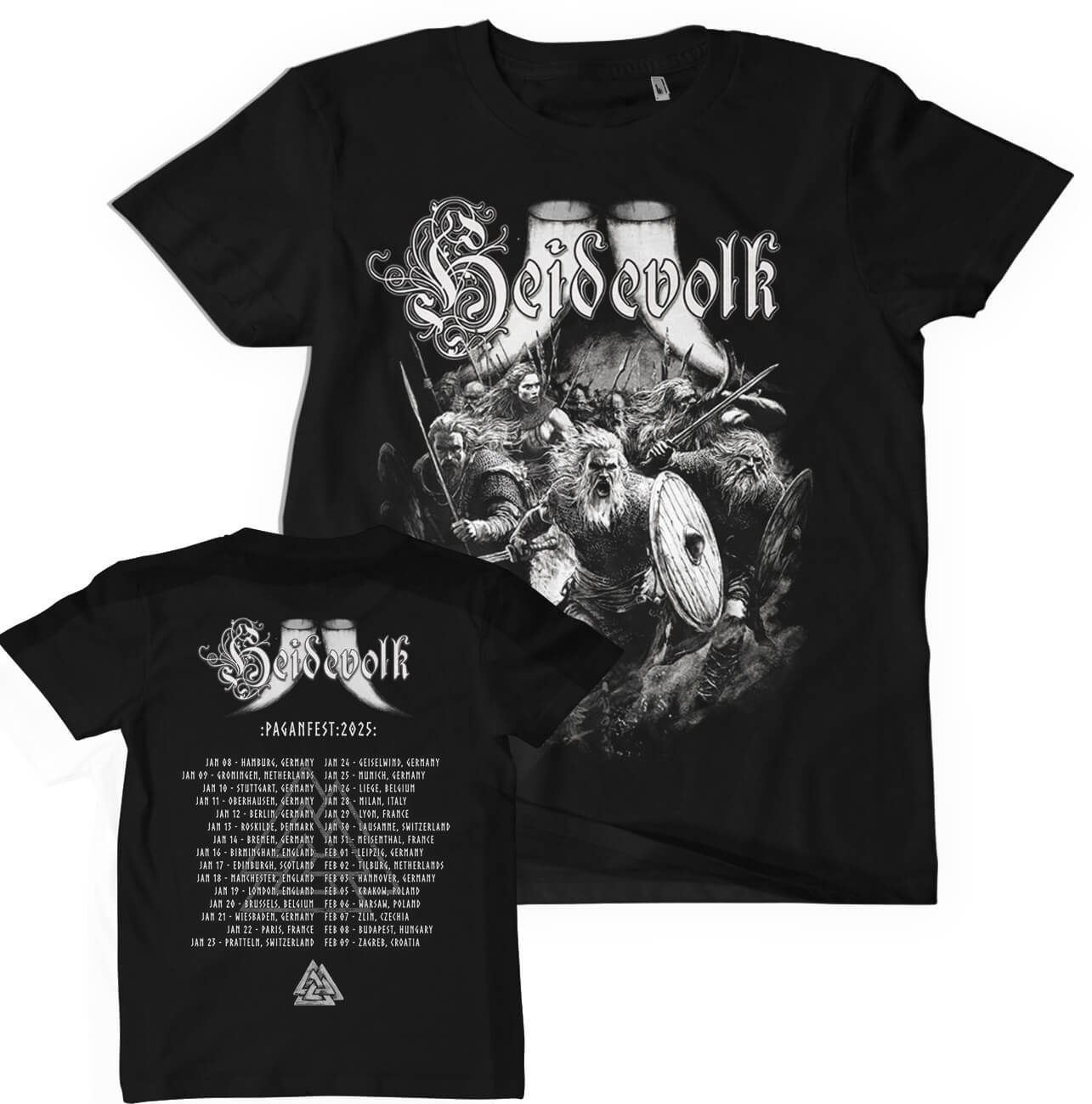 Heidevolk - Paganfest 2025 Tour Shirt