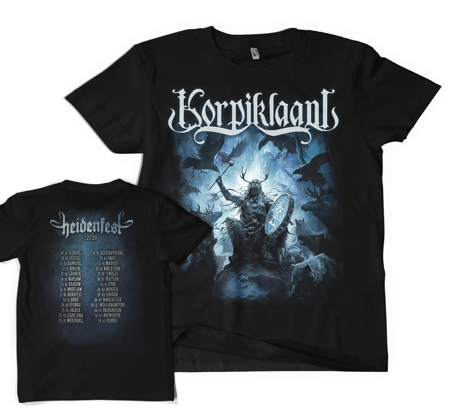 Korpiklaani - Heidenfest 26 Tour - Shirt