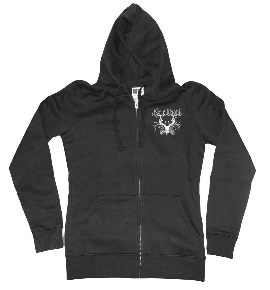 Korpiklaani - Skull Girlie Zipped Hoodie