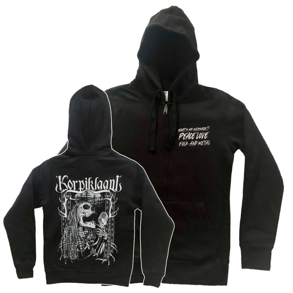 Korpiklaani - What's my message zipped Hoodie