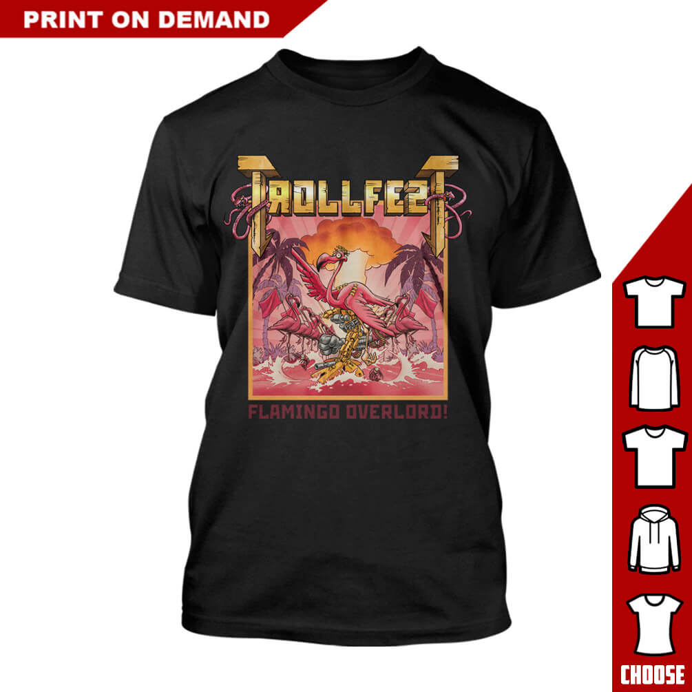 Trollfest - Flamingo Overlord Cover POD