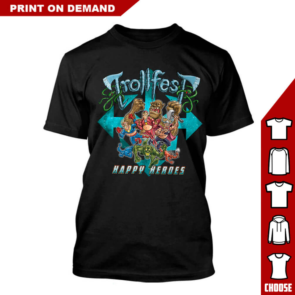 Trollfest - Happy Heroes POD