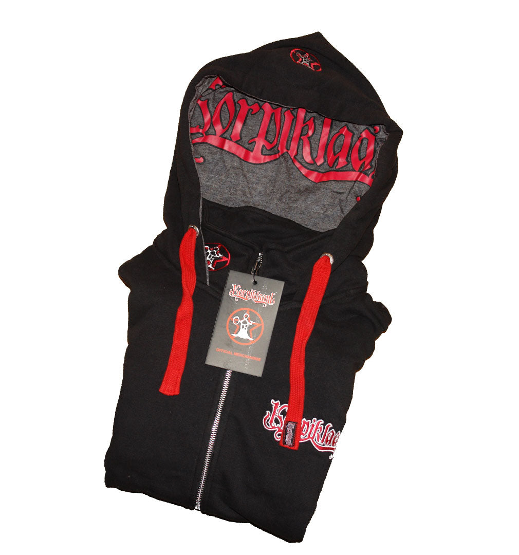 Korpiklaani - Red Logo Zipp Hoodie