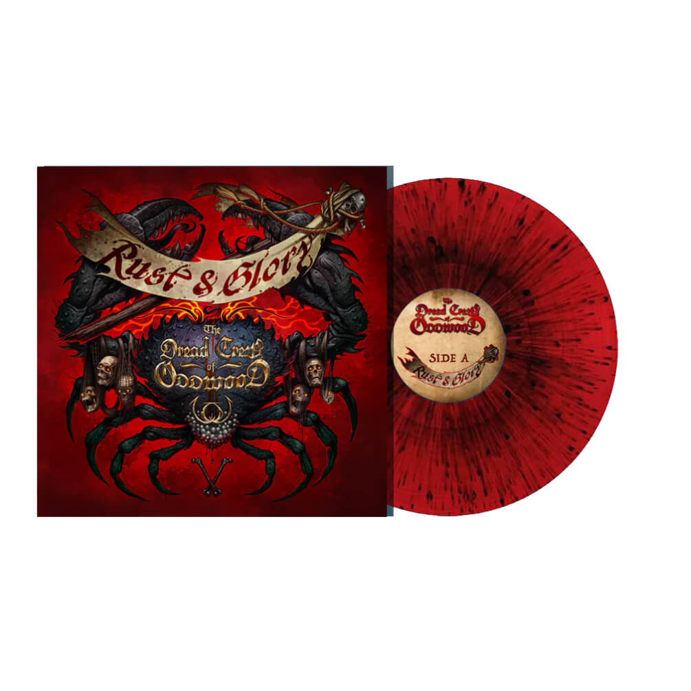 The Dread Crew of Oddwood - Rust & Glory Red & Black LP
