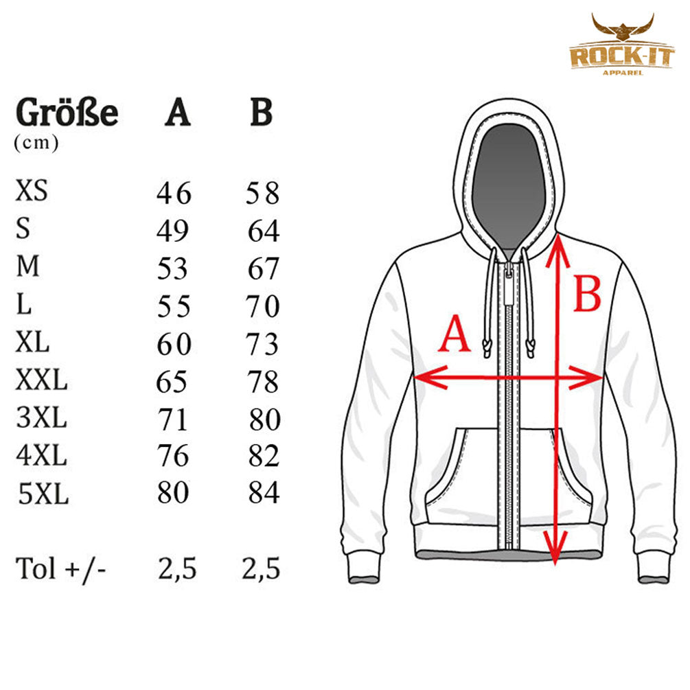 Korpiklaani - What's my message zipped Hoodie