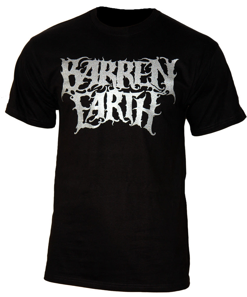 Barren Earth - Logo Metallic T-Shirt