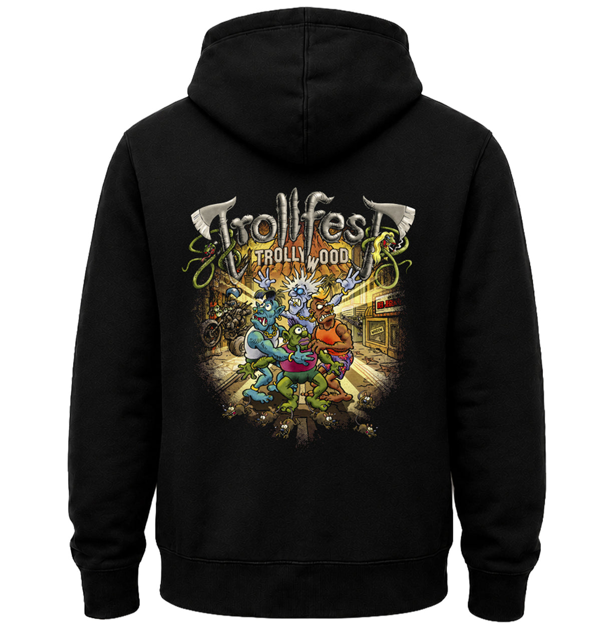Trollfest - Trollywood zipped Hoodie