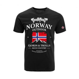 Trollfest - Norway Outdoor T-Shirt  Large