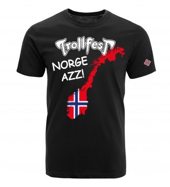 Trollfest - Norge Azz T-Shirt  Large