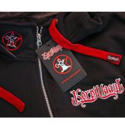 Korpiklaani - Red Logo Zipp Hoodie  XX-Large