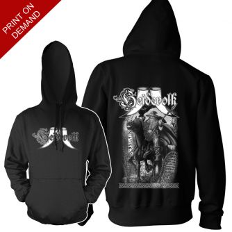 Heidevolk - Wodan Heerst POD Hoodie Schwarz Small
