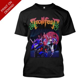 Trollfest - Kjetteran POD T-Shirt Schwarz L