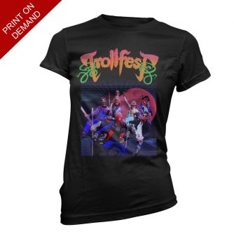Trollfest - Kjetteran POD Girlie T-Shirt Schwarz S