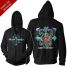 Trollfest - Happy Heroes POD Zipped Hoodie Black M