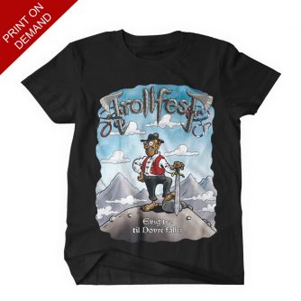 Trollfest - Bin Askeladden POD T-Shirt Schwarz M