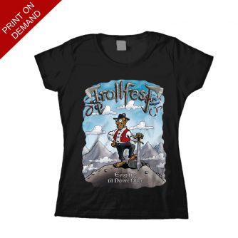 Trollfest - Bin Askeladden POD Girlie T-Shirt Schwarz XXL