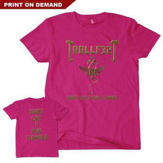 Trollfest - Flamingo POD T-Shirt Pink S