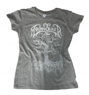 Moonsorrow - Jumalten Aika Girlie T-Shirt Grey Medium