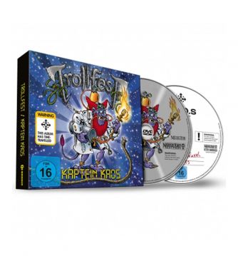 Trollfest – Kaptein Kaos limited CD/DVD digpack