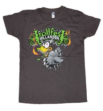 Trollfest - Villanden dark grey T-Shirt X-Large