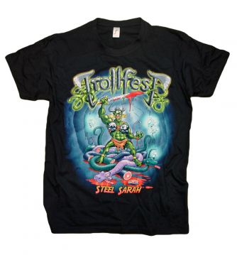 Trollfest - Steel Sarah T-Shirt. Large