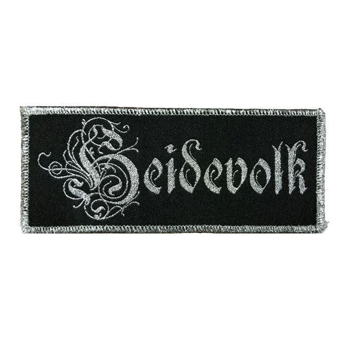 Heidevolk Silver Logo Patch