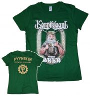 Korpiklaani - Beer Beer green Girlie Shirt X-Large